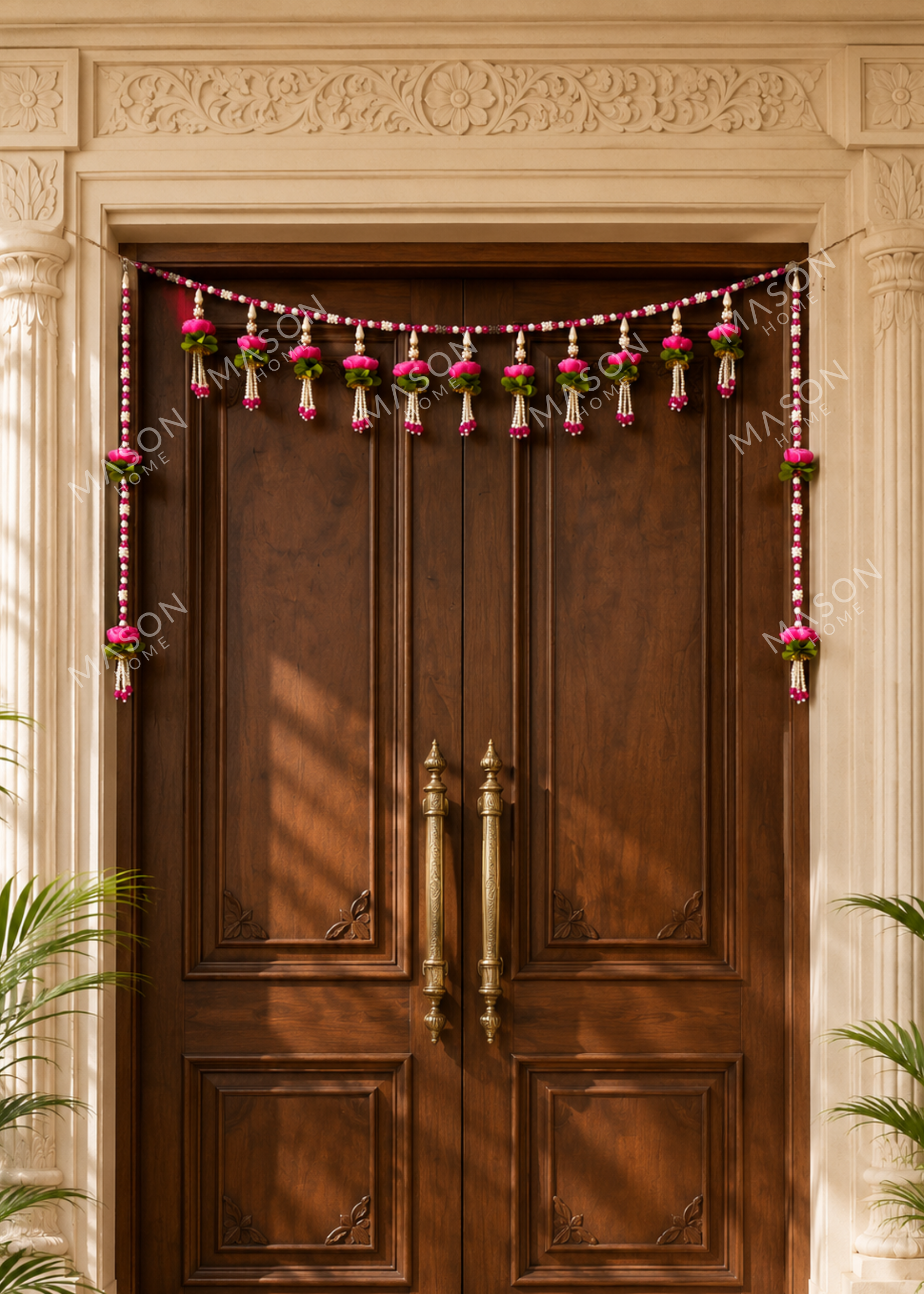 Festive Pink Utsav Toran