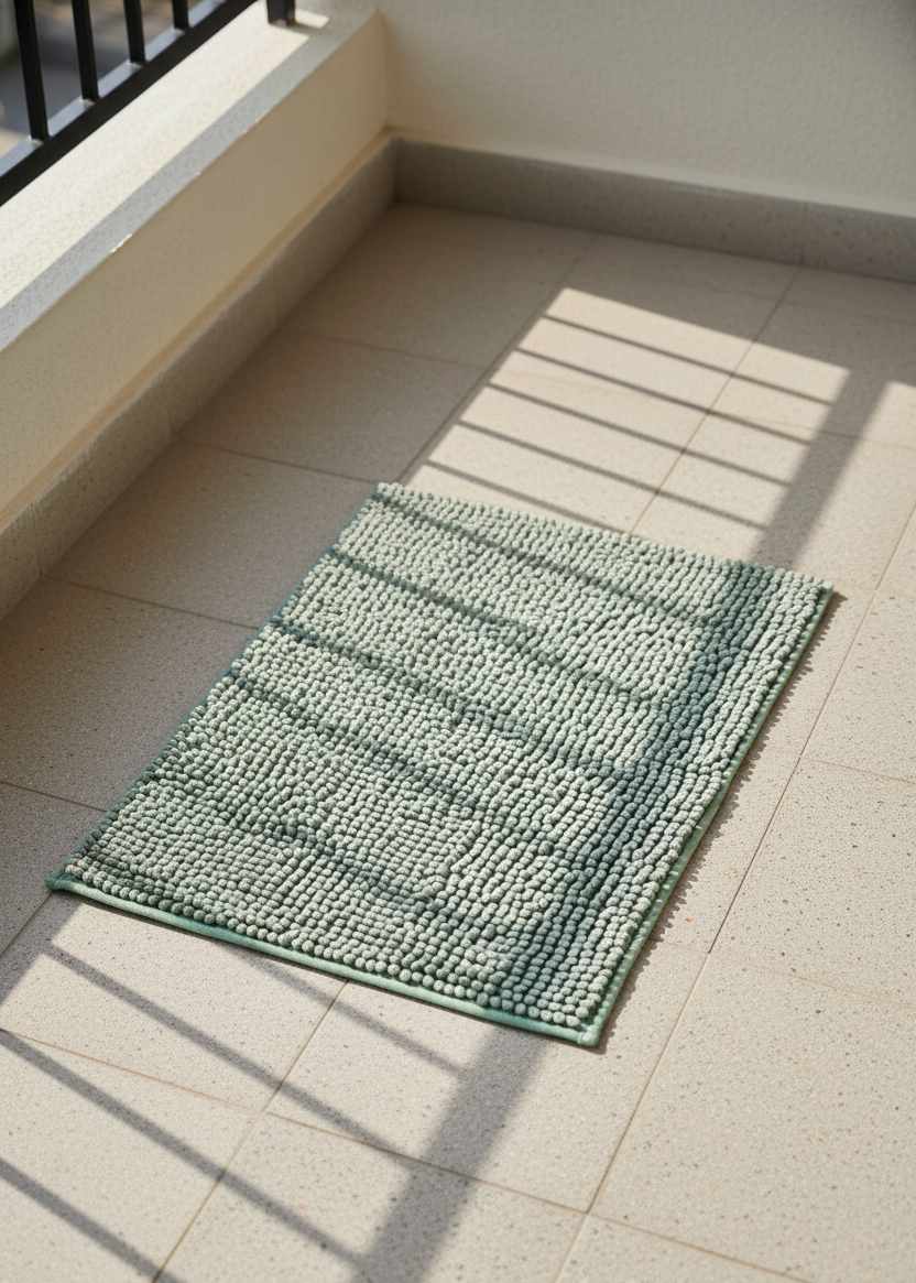 Aura Bath Mat - Sea Green