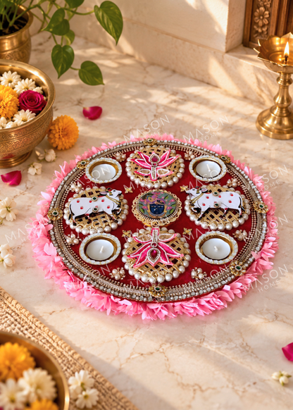 Festive Kamdhenu Rangoli