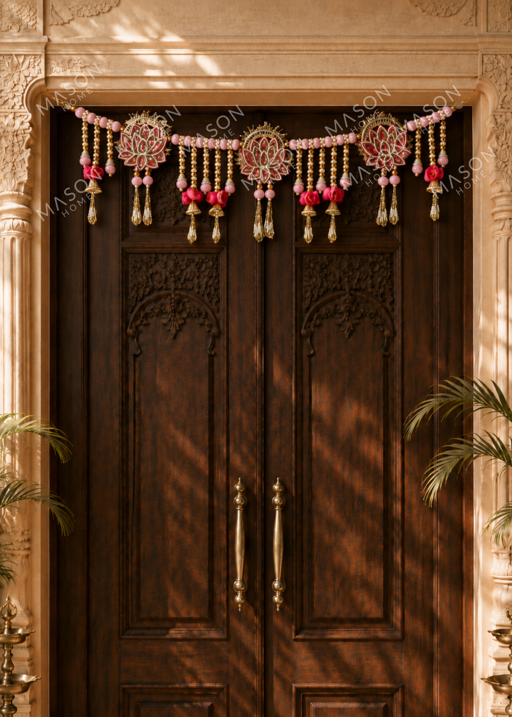Festive Gulkari Pearl Toran