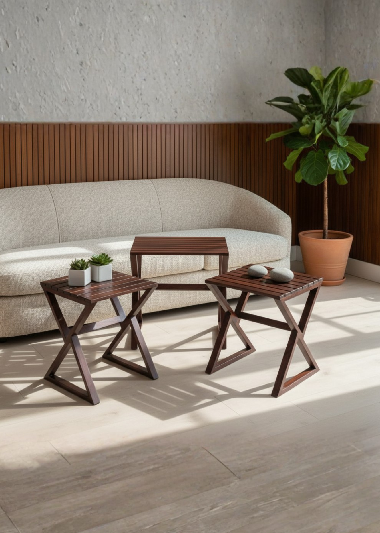 Eaton Nesting Table - Set Of 3 – Mason Home