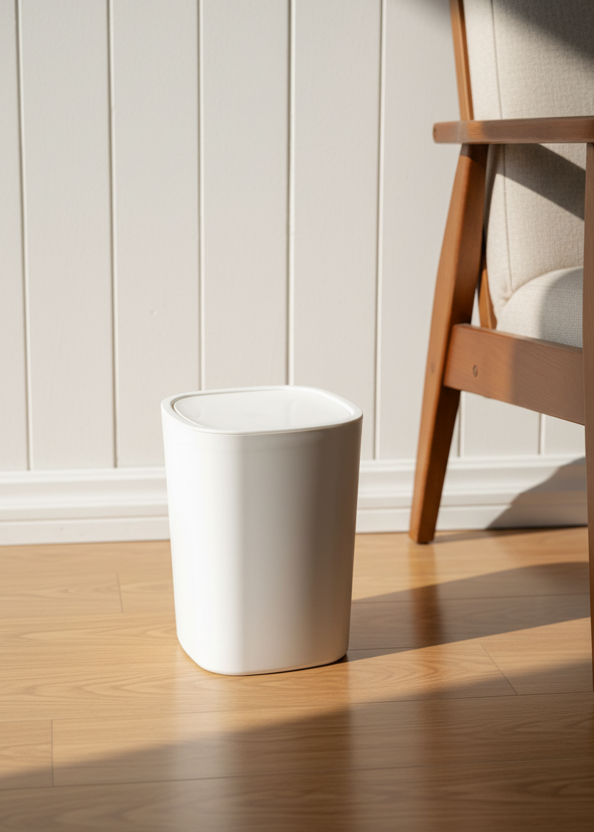 Elixir Dustbin - White (8L)