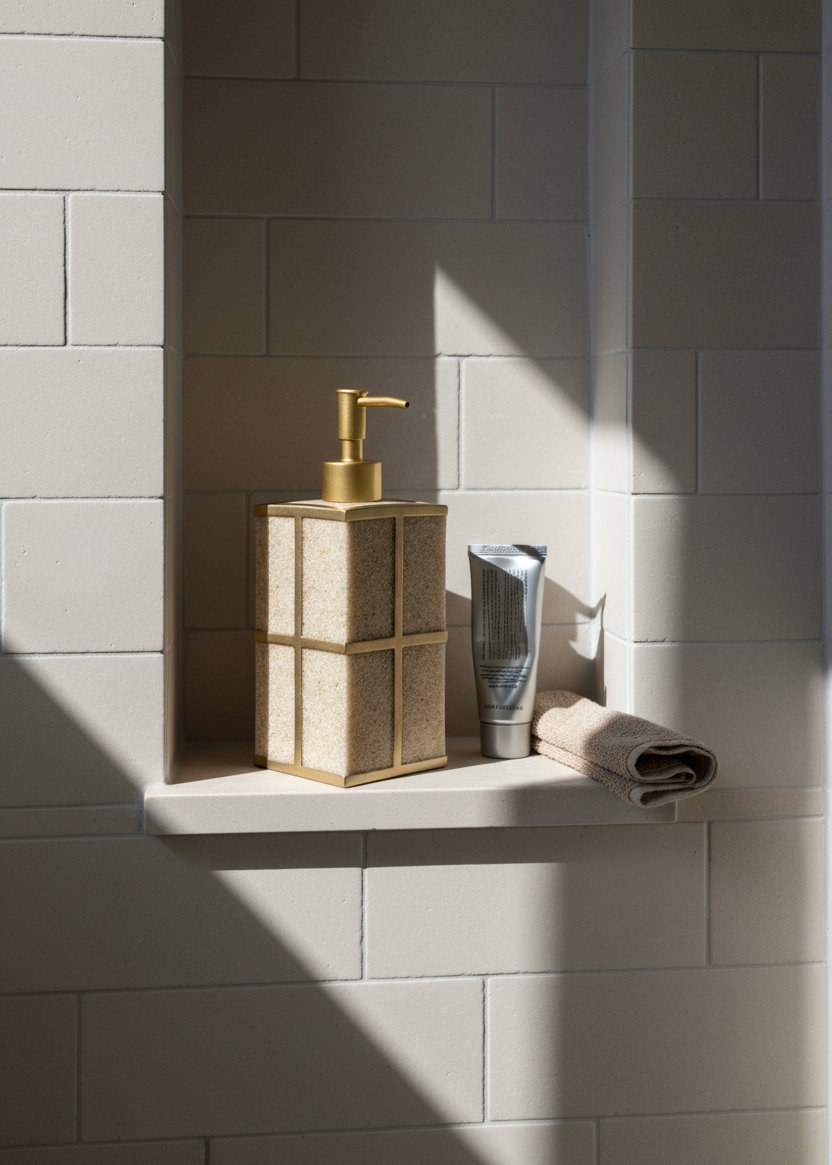 Axia Bathroom Dispenser - Beige