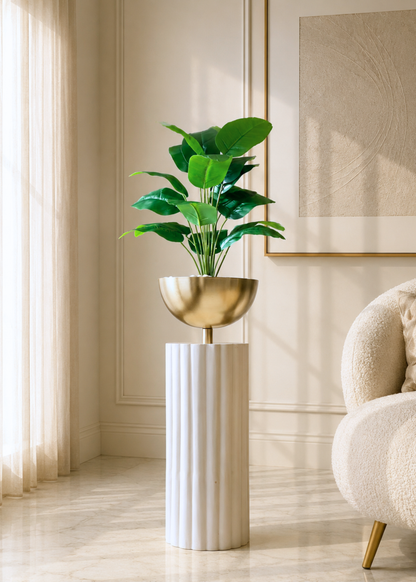 Artificial Broad Leaf Banana Plant - 2.6 Feet