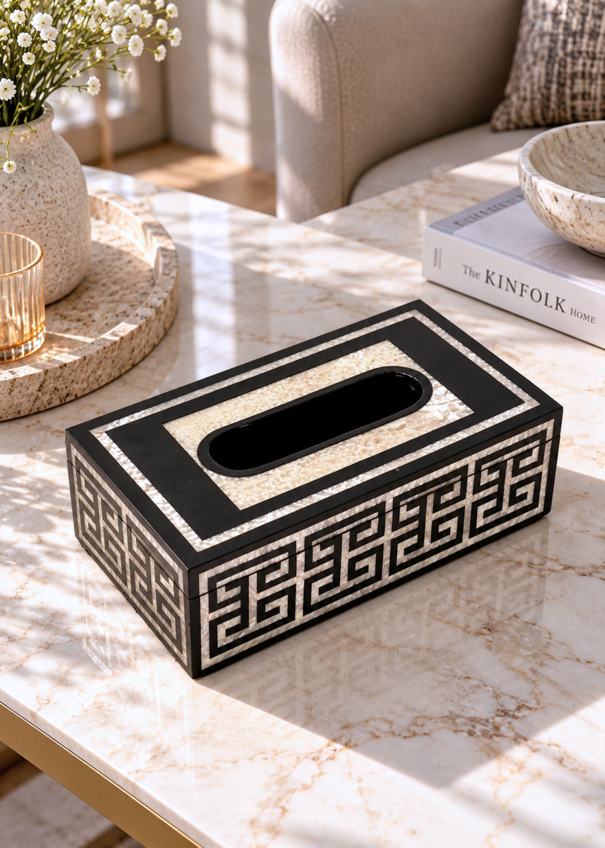 Labyrinth Tissue Box