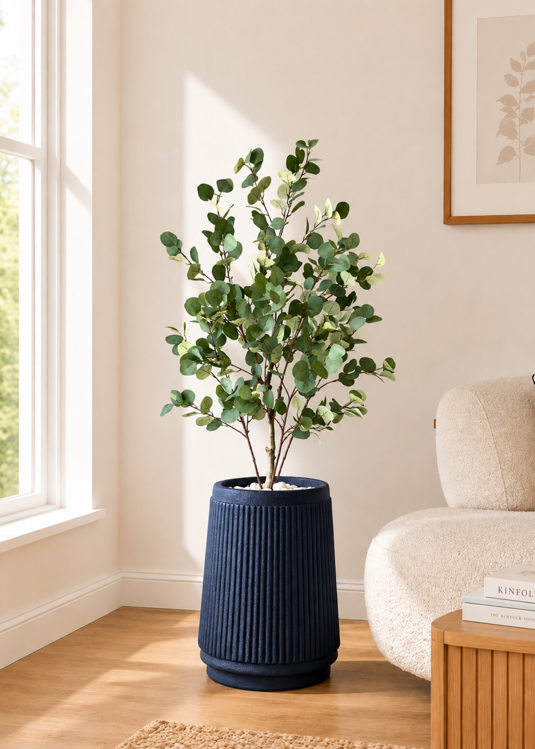 Artificial Eucalyptus Plant - 4 Feet