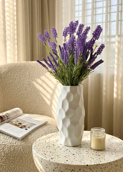 Artificial Lavandula Flower Bunch - (Set of 2)