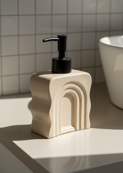 Arch Stone Dispenser - Beige