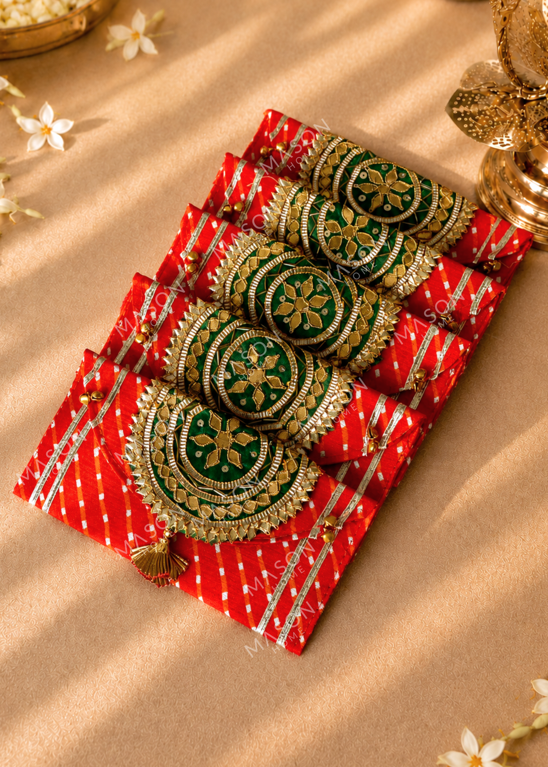 Festive Zari Envelope OG - Set of 5