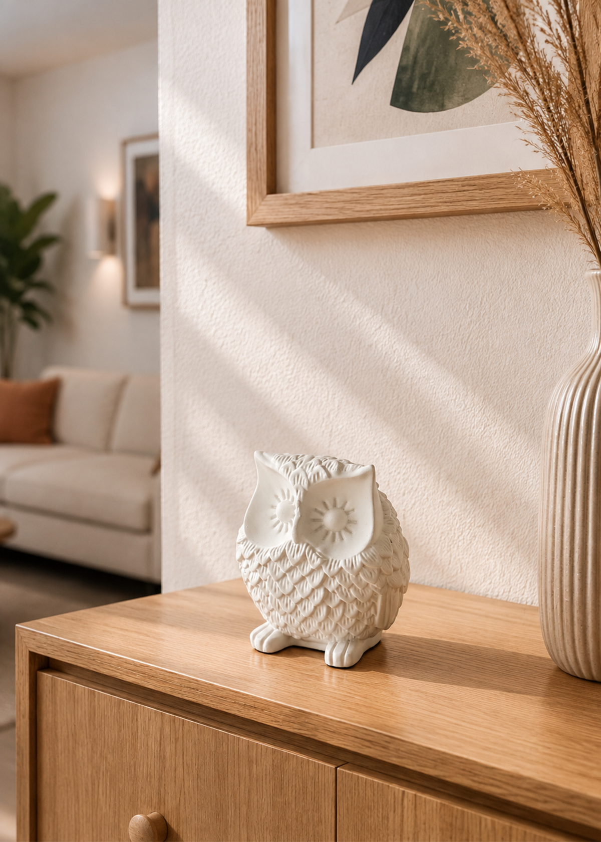Ivory Owl Artefact - Small