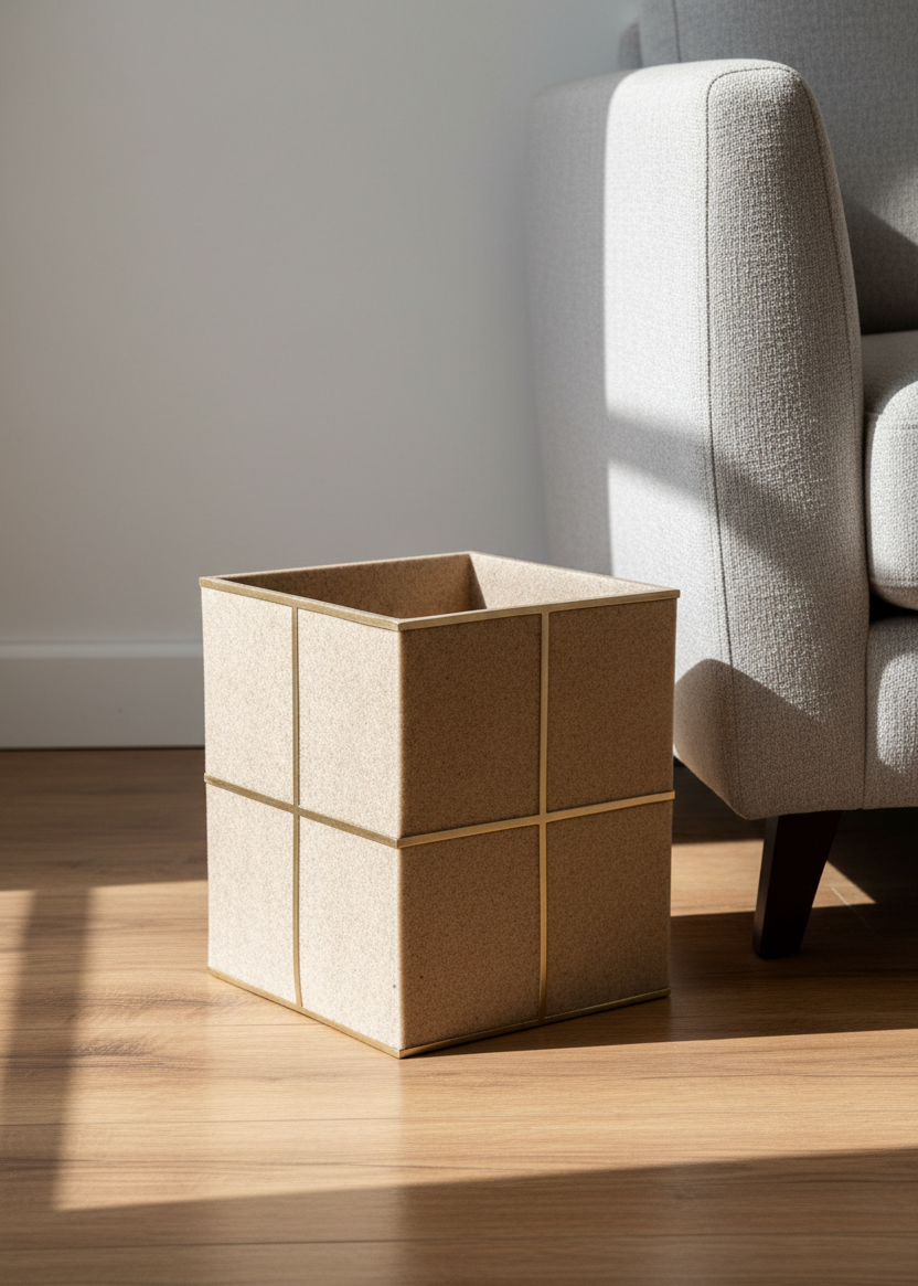 Axia Dustbin - Beige