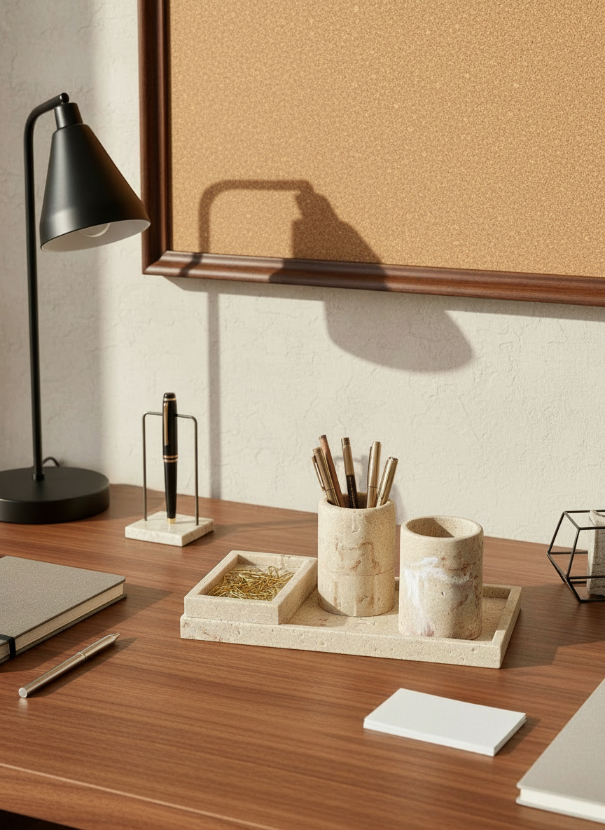 Carrara Napkin Tray - Beige