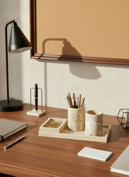 Carrara Napkin Tray - Beige