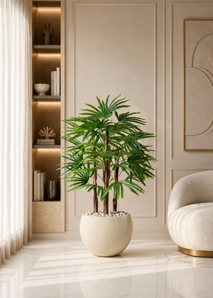 Artificial Rhapis Palm Tree - 4 Feet