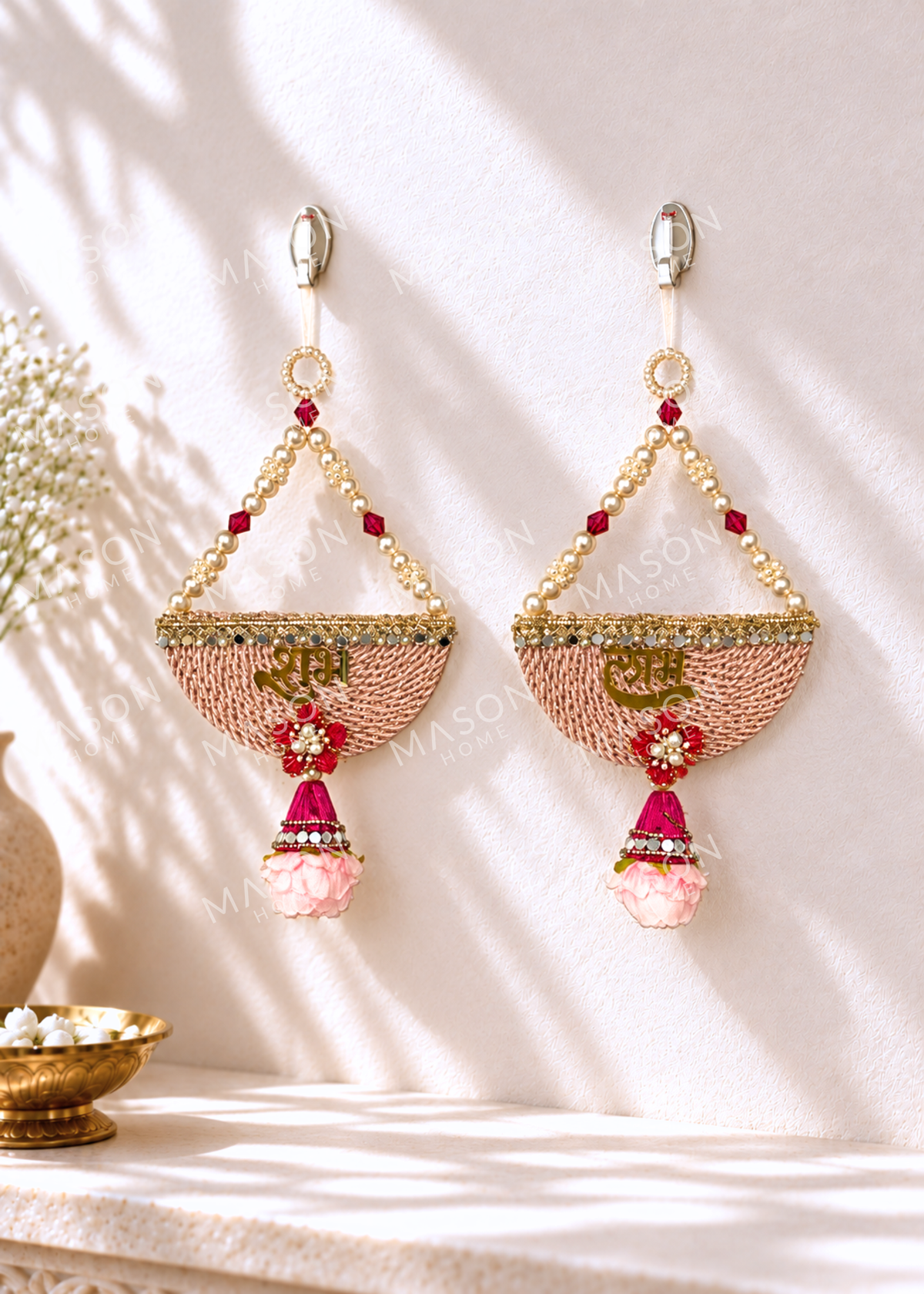 Festive Utsav Shubh Labh -  Pink