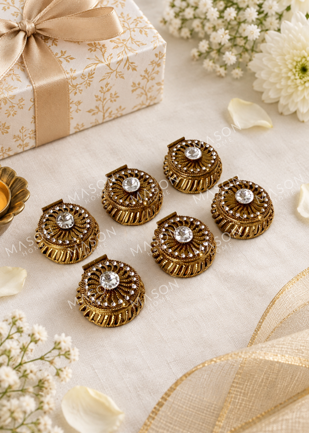Festive Petika Matki - Set of 6
