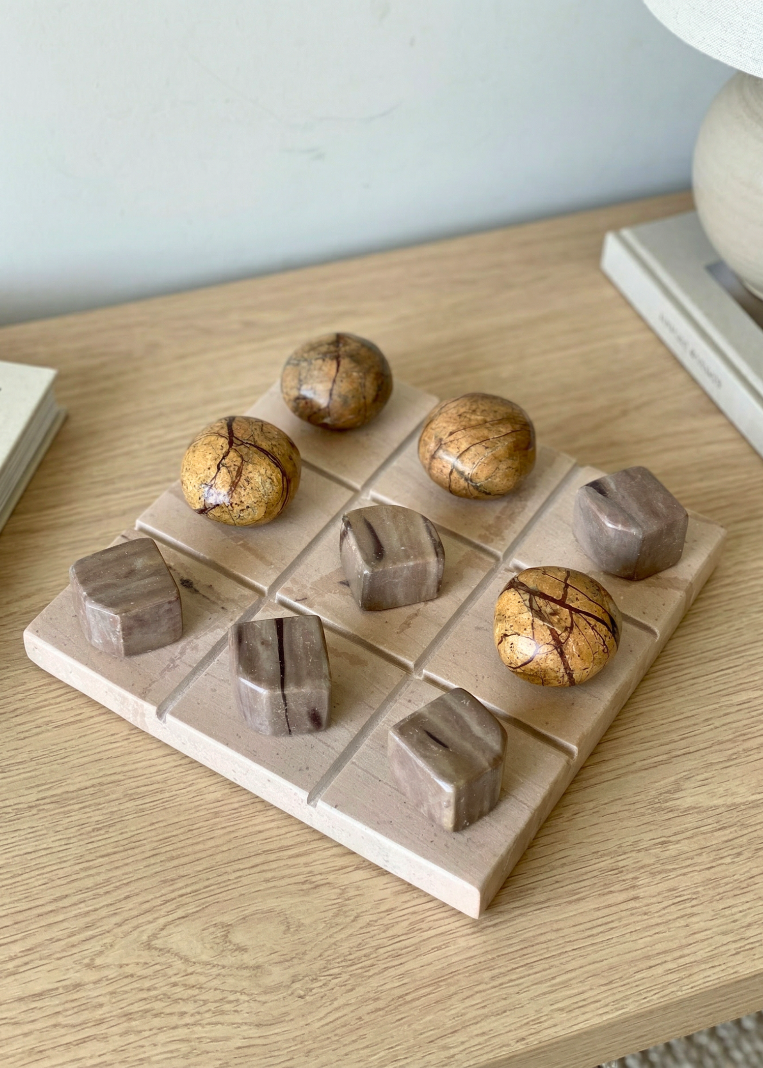 Bidasar Marble Tic Tac Toe