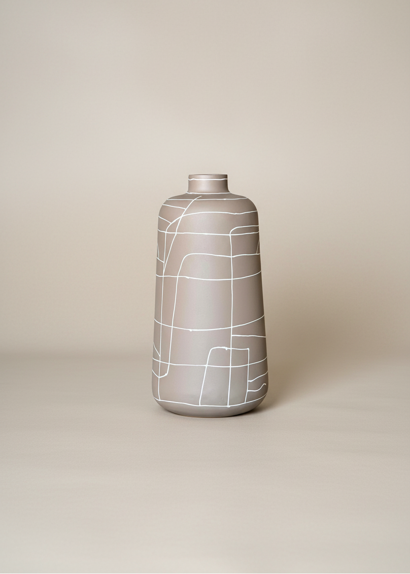 Dune Terra Vase - Beige (Small)