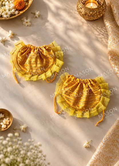 Festive Suvarna Potli - Set of 5