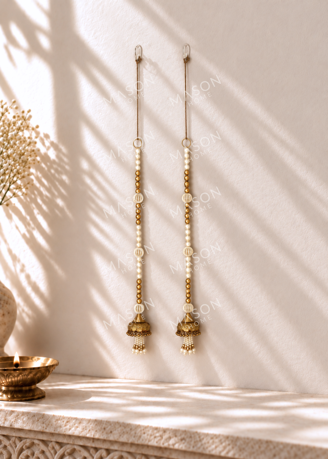 Festive Pushp Dwaar Hangings - Set of 2