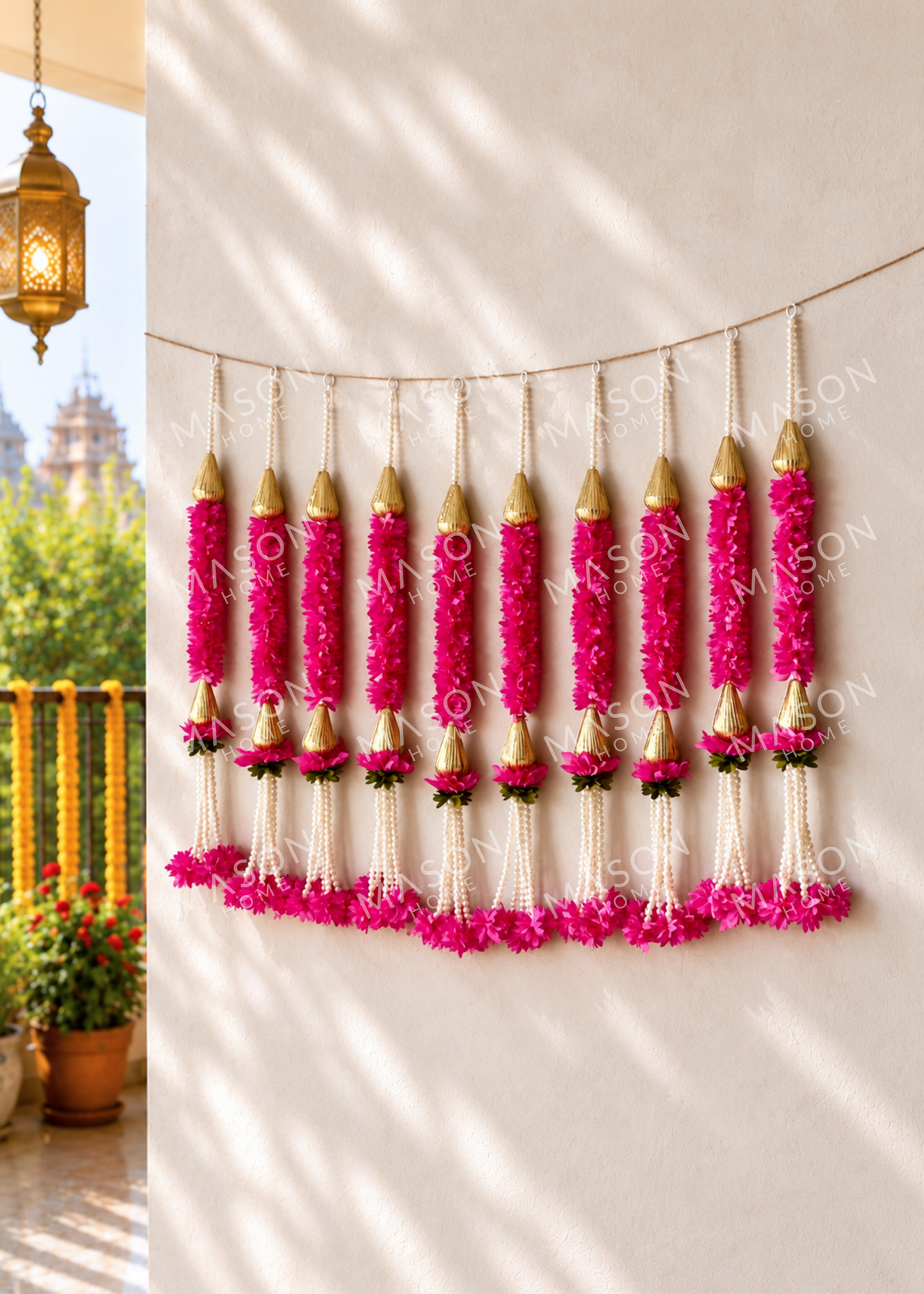 Festive Blush Royale Ladi - Set of 10