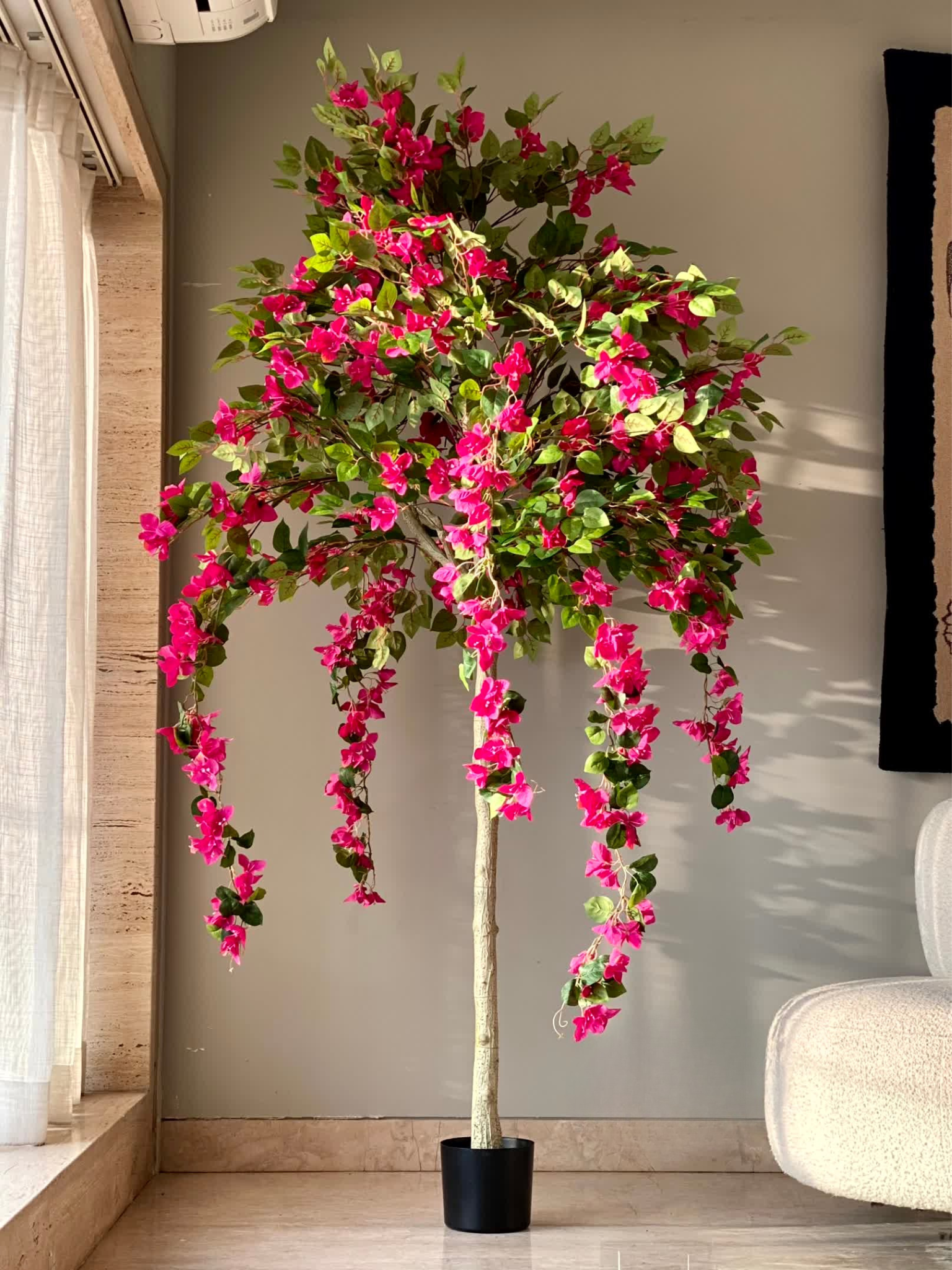 Artificial Cascade Bougainvillea Plant-  6 Feet