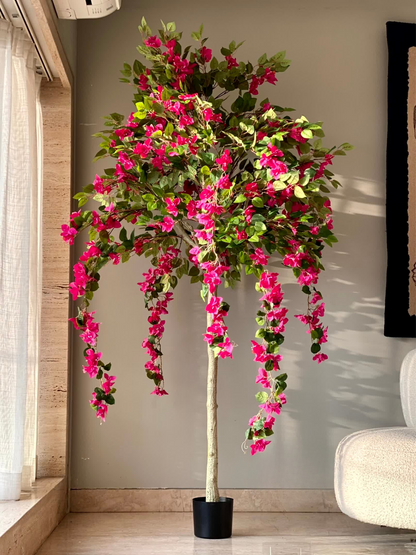 Artificial Cascade Bougainvillea Plant-  6 Feet