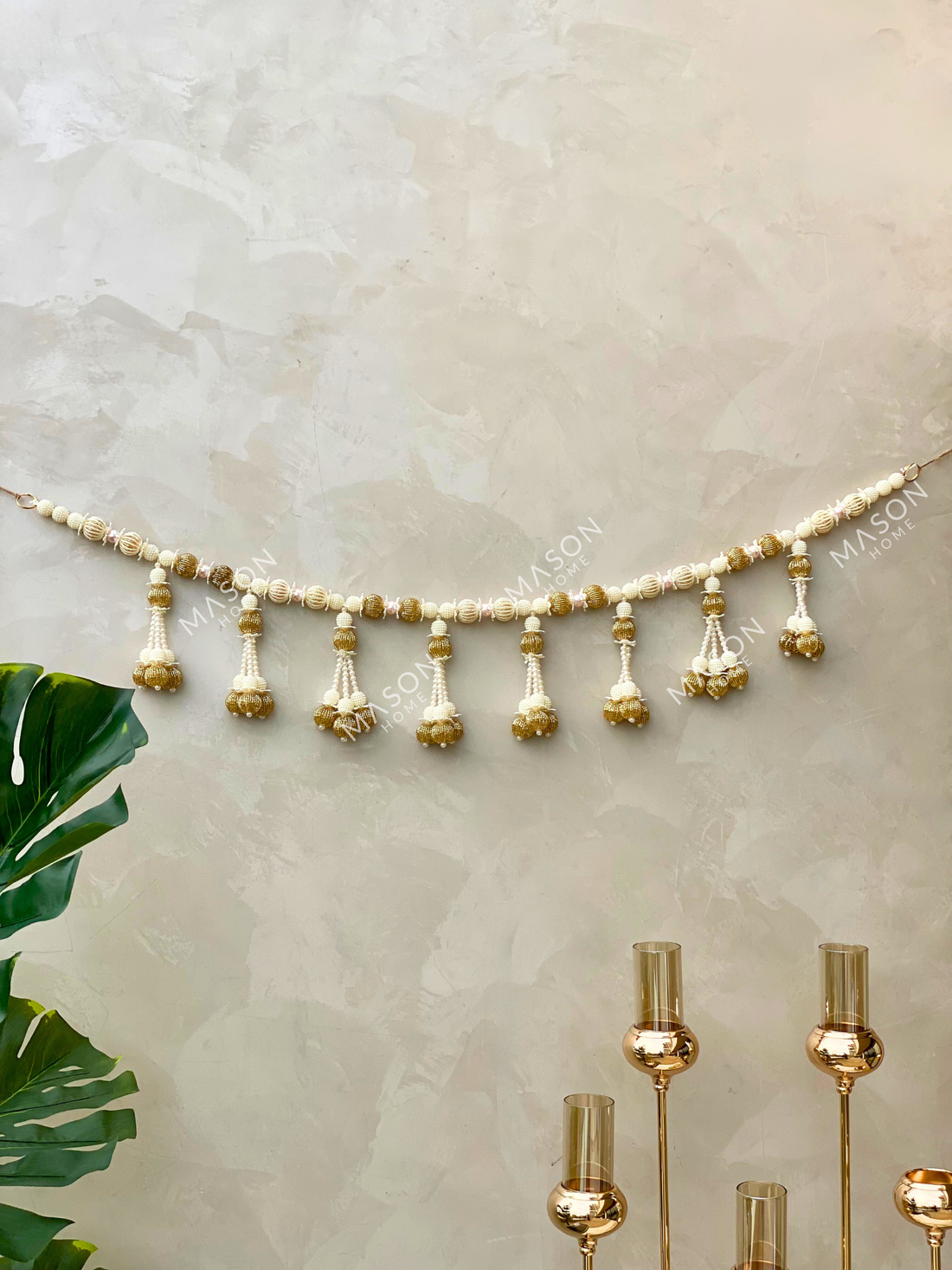 Festive Timeless Gold Toran