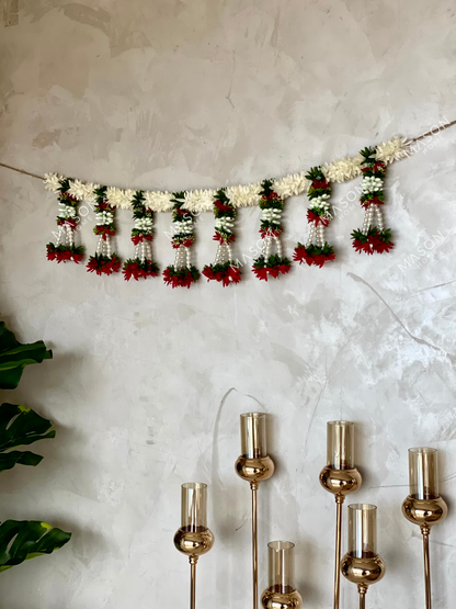 Festive Scarlet Pearl Toran