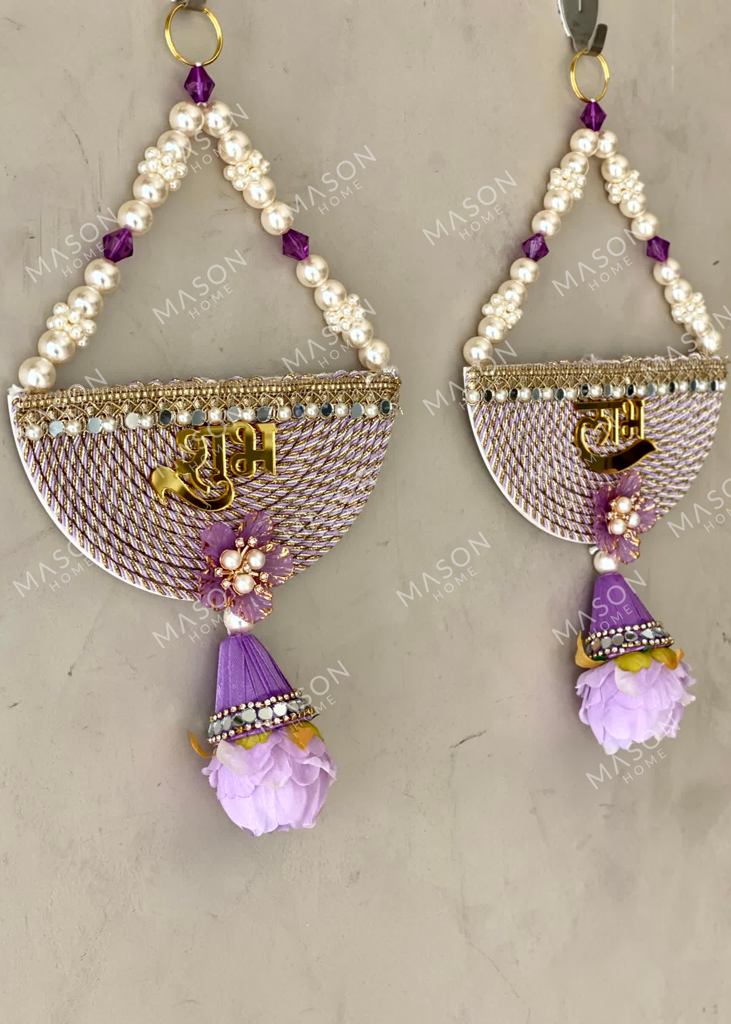 Festive Utsav Shubh Labh - Purple