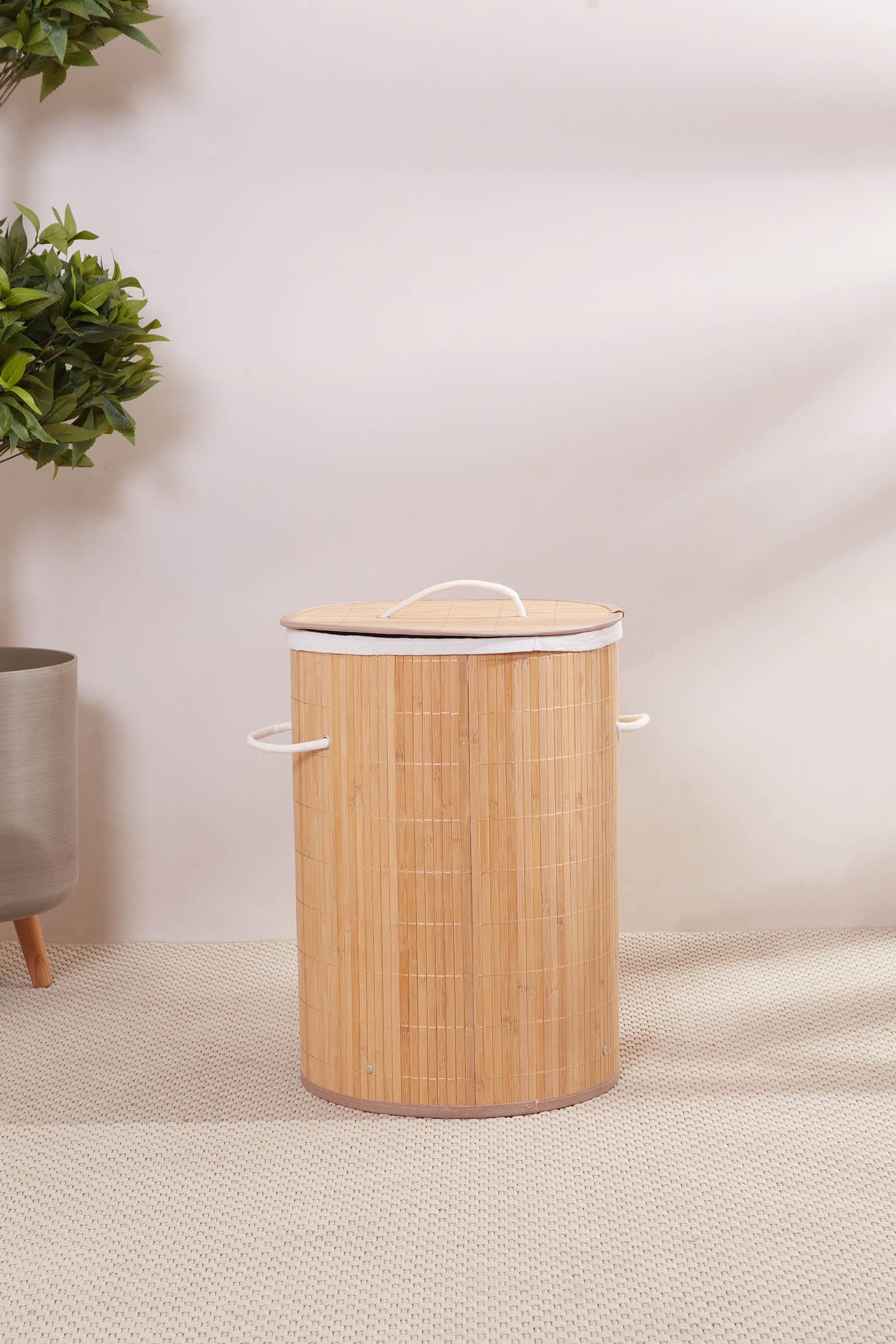 Collapsible Round Laundry Basket