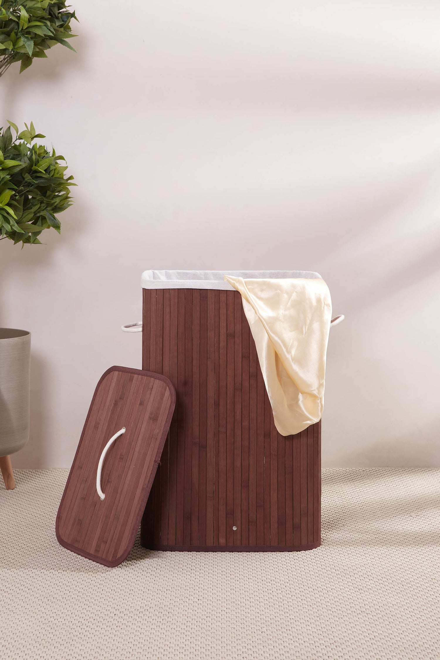 Collapsible Rectangular Laundry Basket