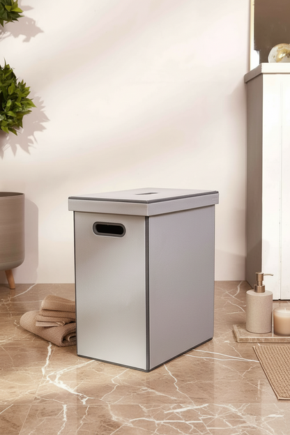Naples Grey Laundry Basket