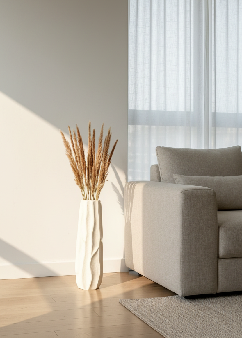 Artificial Pampas Stem - Set of 12