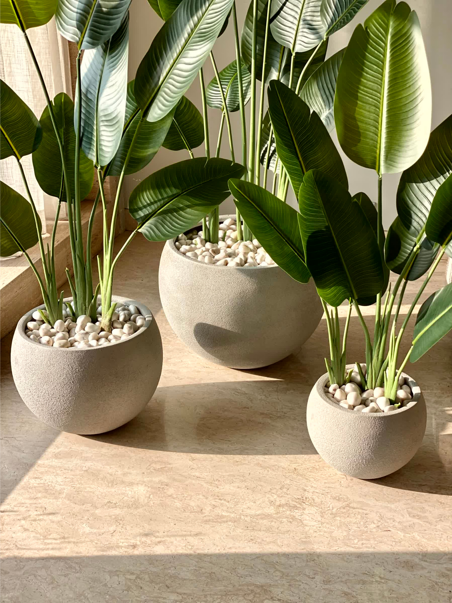 Lithos Planters - Grey