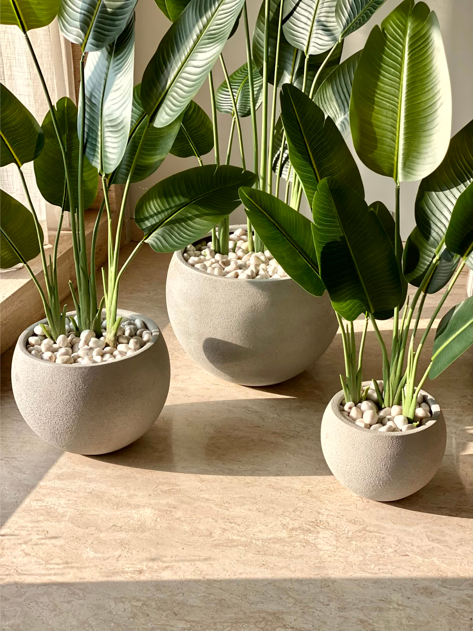 Lithos Planters - Grey