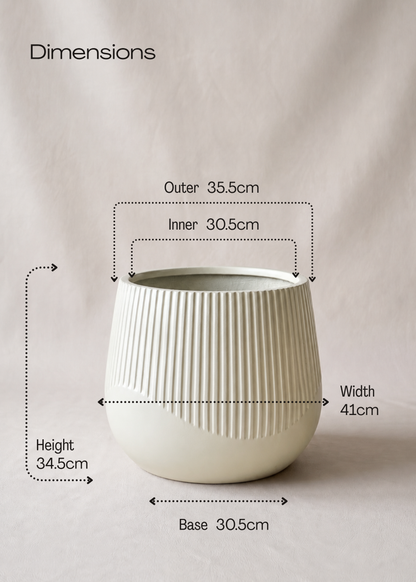 Cassan Planters Ivory