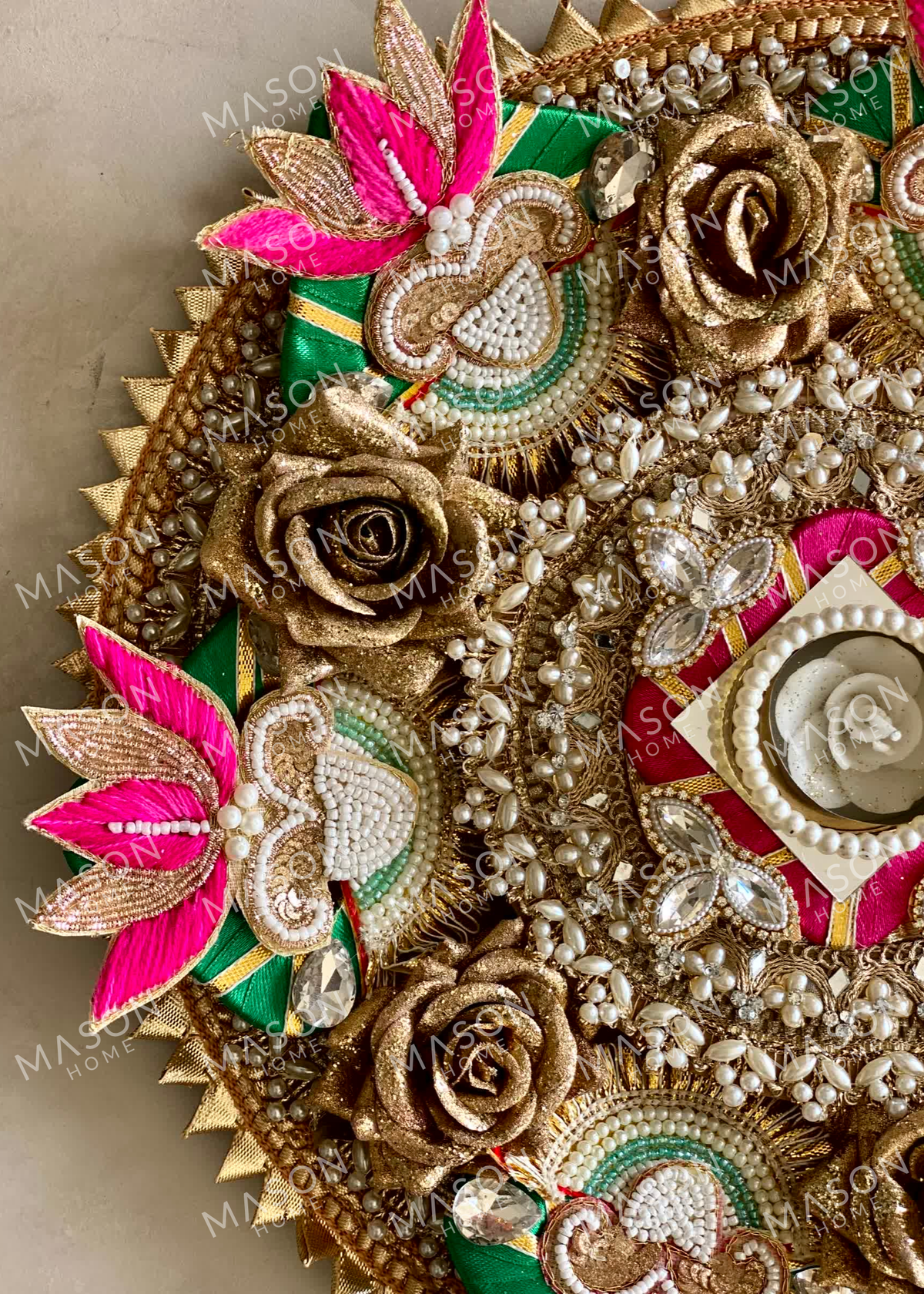 Festive Pushp Shringar I Artificial Rangoli