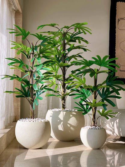 Artificial Rhapis Palm Plant -  6 Feet