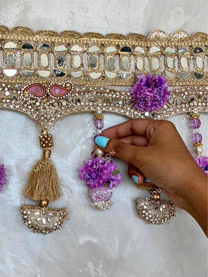 Festive Lavender Luxe Toran