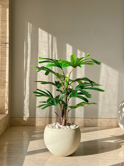 Artificial Rhapis Palm Plant - 3 Feet