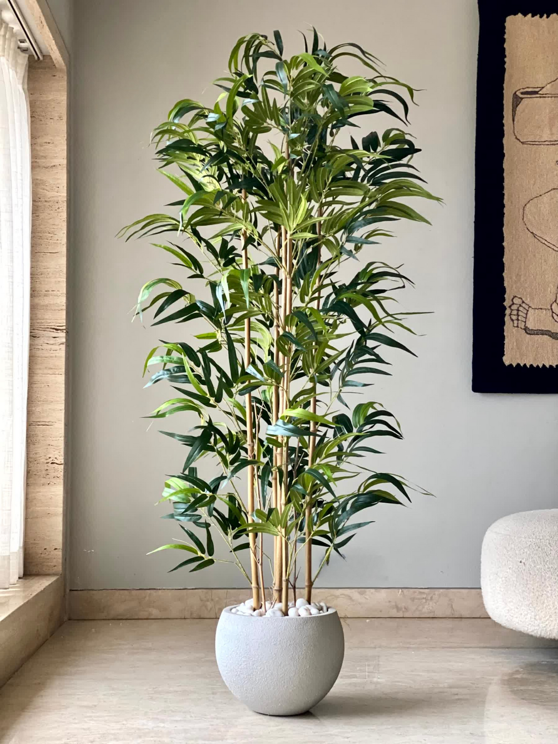 Artificial Lush Bamboo Plant - 5.5 Feet