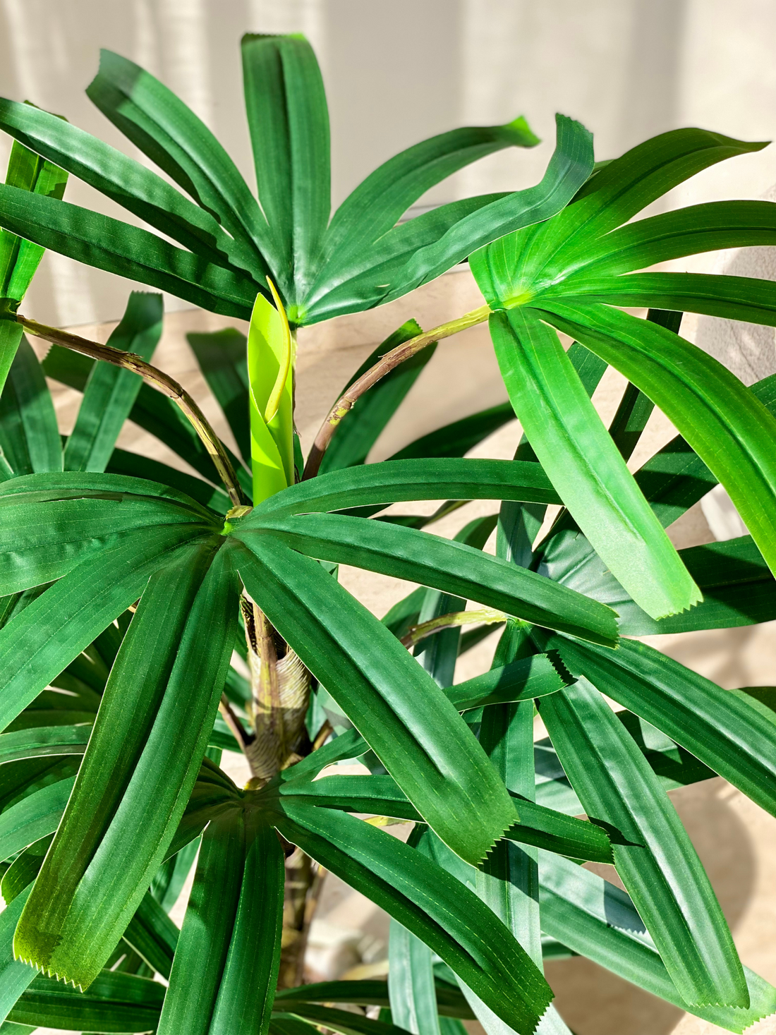 Artificial Rhapis Palm Plant - 3 Feet