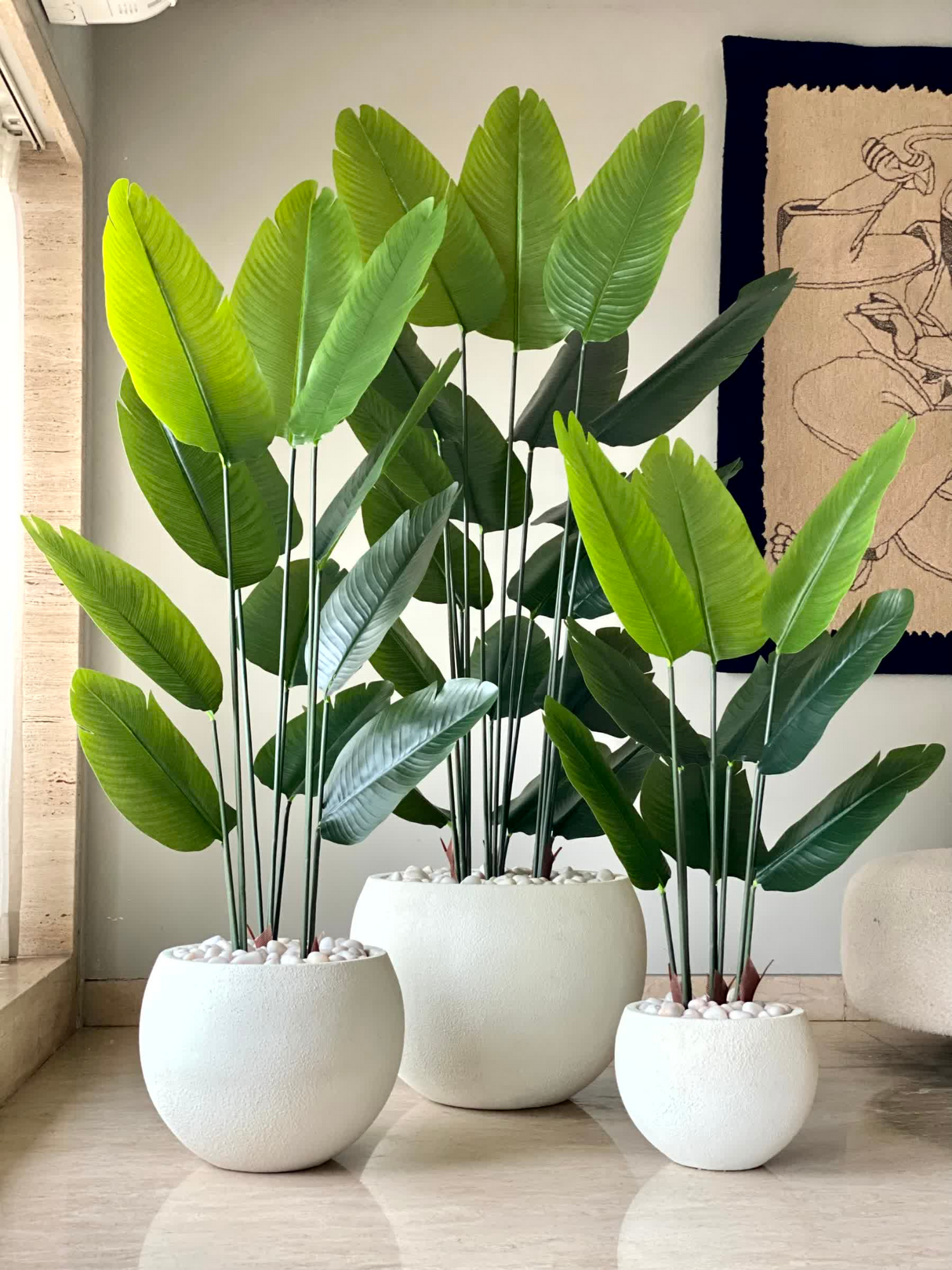 Artificial Lush Travellers Palm - 5 Feet
