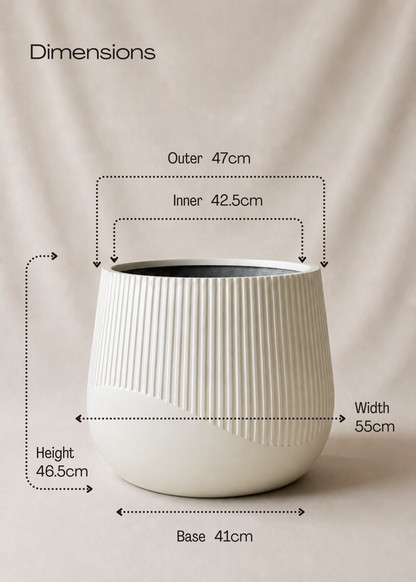 Cassan Planters Ivory