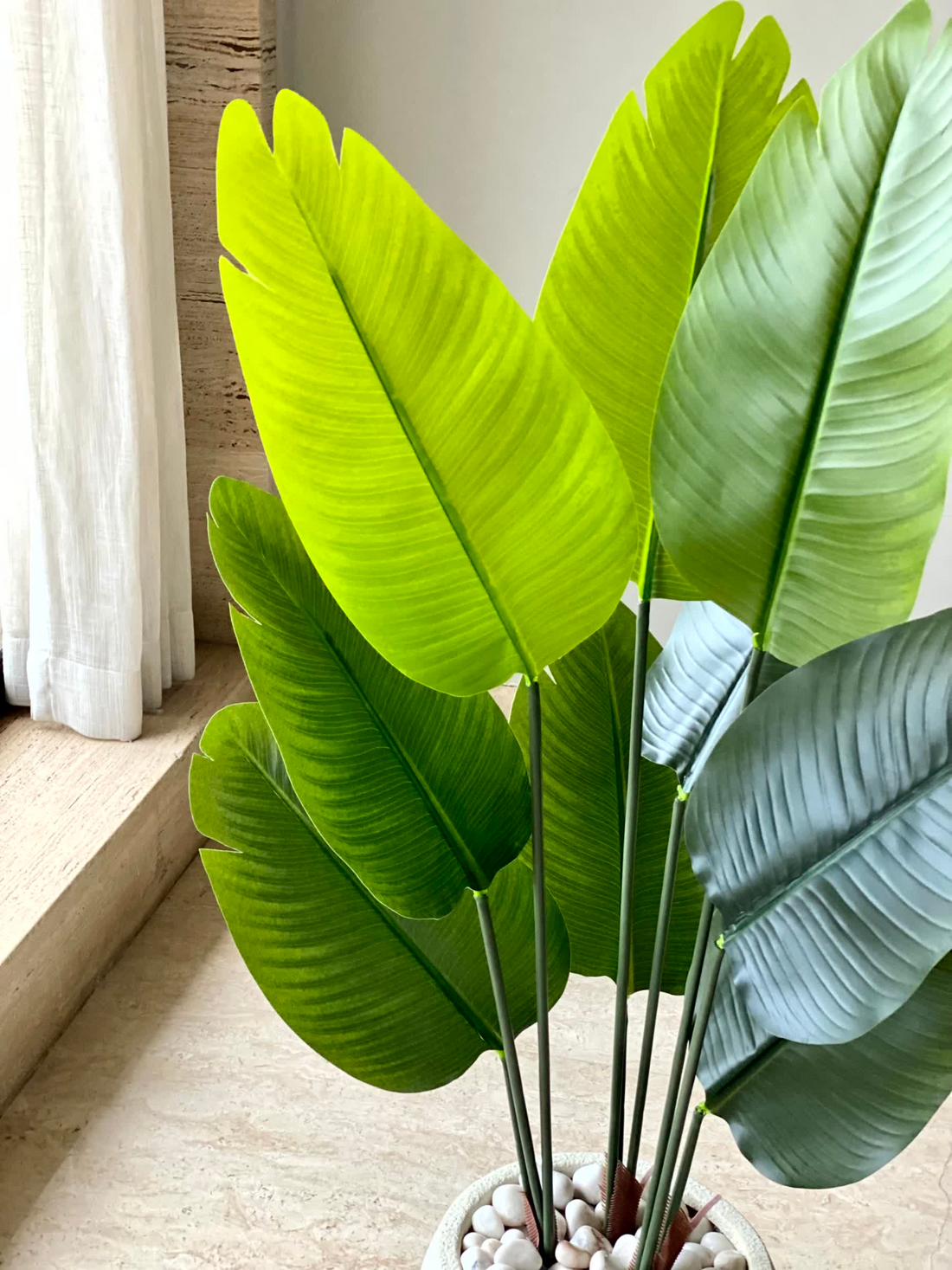 Artificial Lush Travellers Palm - 4 Feet