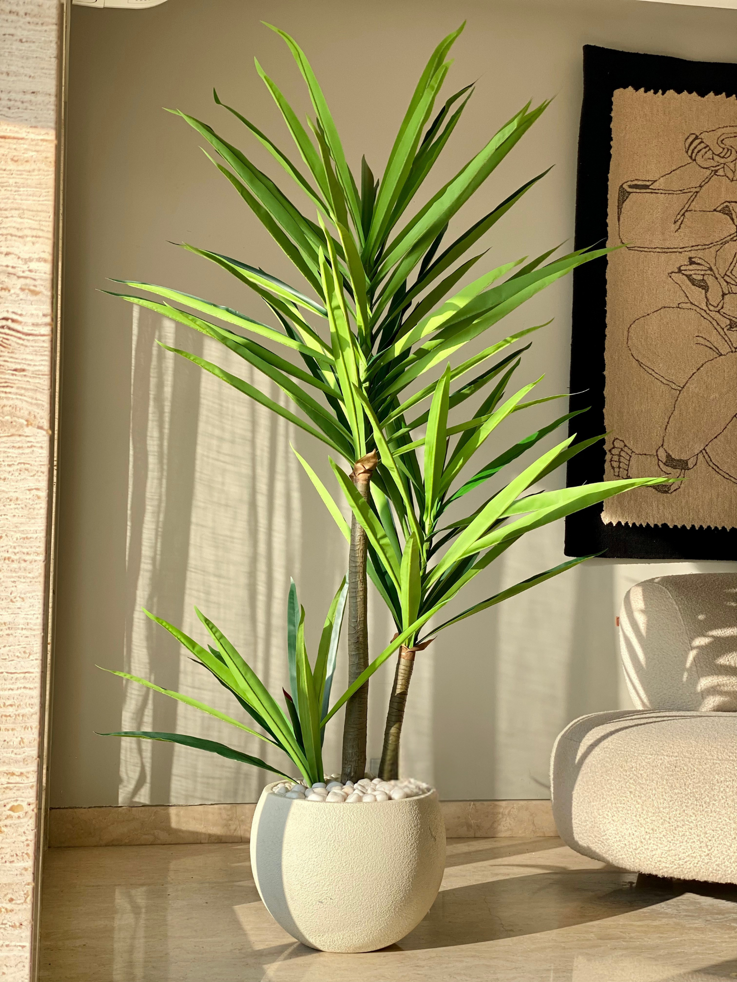 Artificial Yucca Palm Plant -  6 Feet