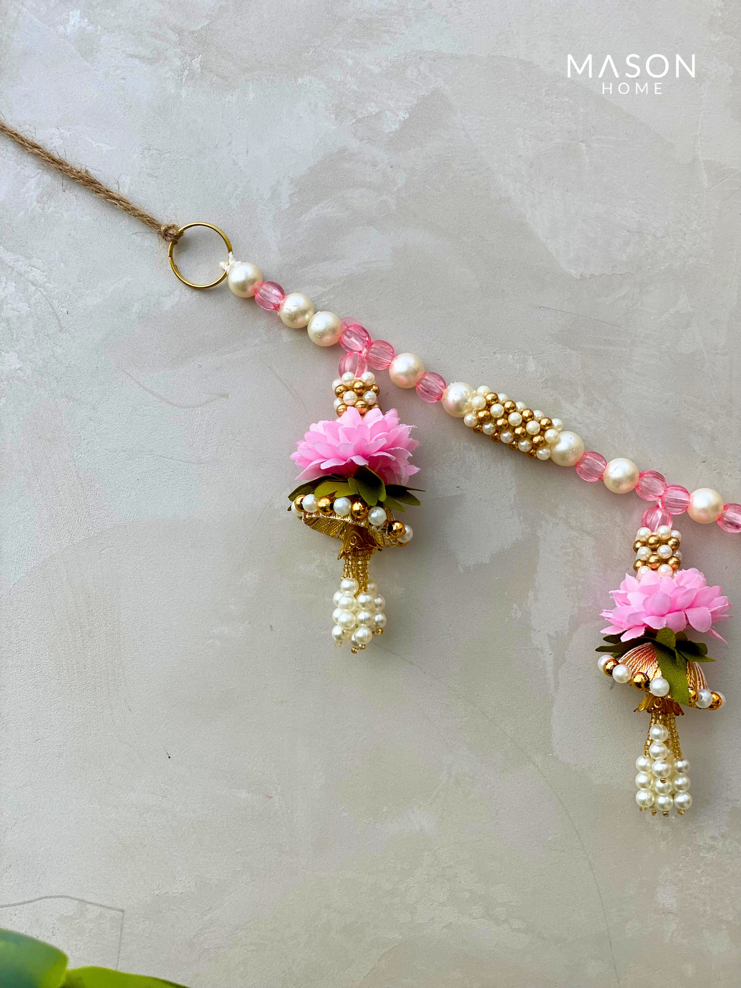 Pink Festive Bloom Toran