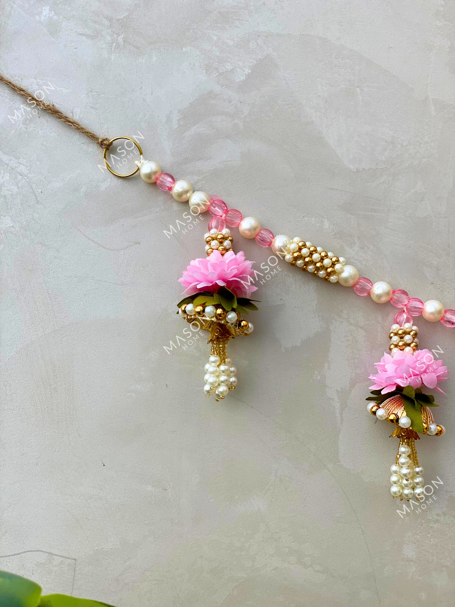 Pink Festive Bloom Toran