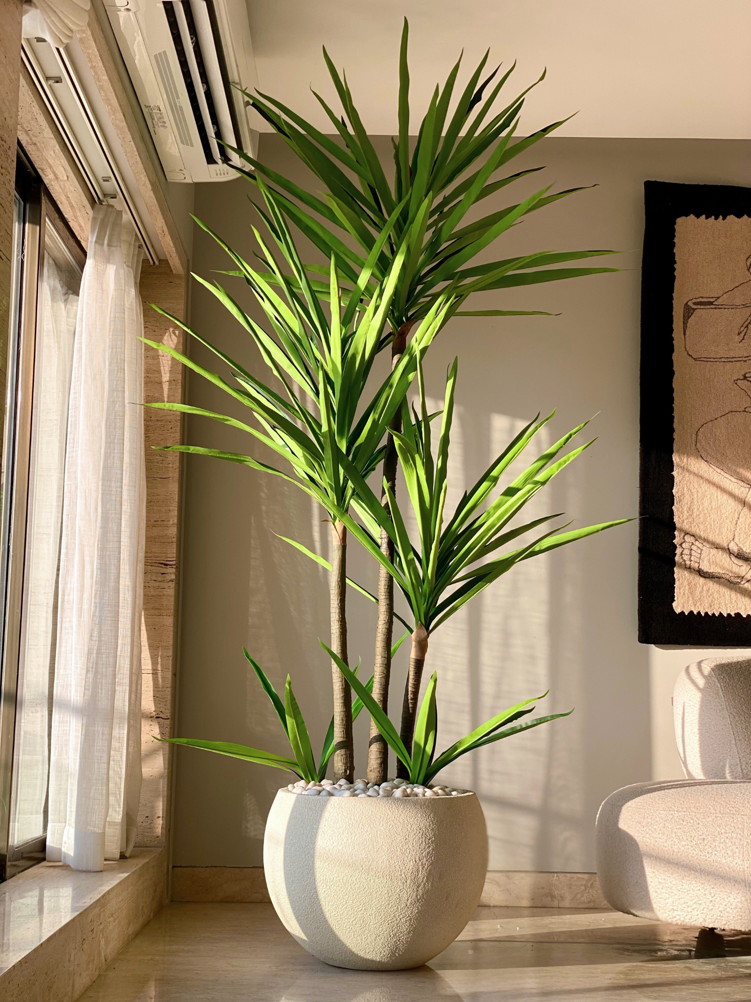 Artificial Yucca Palm Plant -  7 Feet